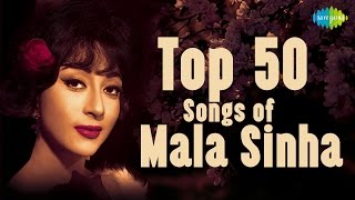 Top 50 Songs Of Mala Sinha माला सिन्हा के 50 हिट गाने  HD Songs  One Stop Jukebox [upl. by Ralph]