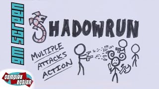 Multiple Attacks Action  GM Screen  Shadowrun 5th Edition [upl. by Ratha543]