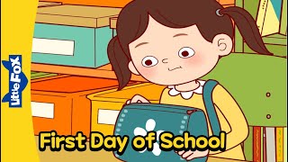 First Day of School  Back to School  Stories for Kindergarten [upl. by Fernas]