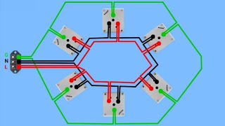 Ring Circuit Connection Diagram  Ring Socket Circuit Diagram  Ring Circuit  Ring Circuit Wiring [upl. by Maice]