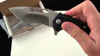 Brous Blades Reloader Flipper Style Folding Knife [upl. by Lagas]