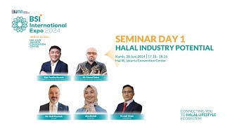 LIVE Seminar Halal Industri Potensial l BSI International Expo 2024 🔴 [upl. by Kelli]