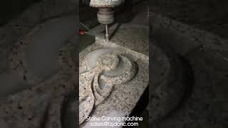 Marble Granite Stone Engraving Carving CNC Machine [upl. by Bibby]