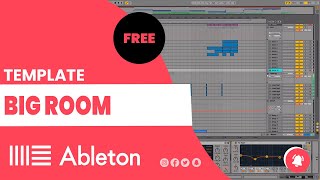 Big Room  Hardwell amp KURA – Calavera Template  Ableton Live Project Files Free Download [upl. by Encrata]