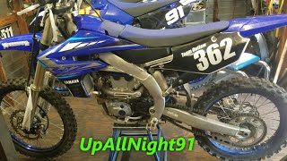 111 YZ250F Yamaha 20192023 Wont Start Lets fix it Valve adjust top end fuel pump spark plug [upl. by Rendrag]