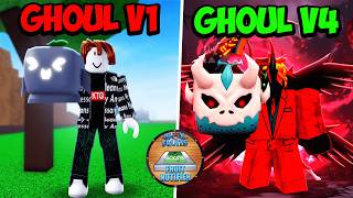 Fully Awakening Ghoul V4 With ONLY Fruits I Find Blox Fruits [upl. by Sabella443]