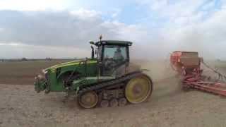 Steve Birtles on his 360 horse power 8360rt John Deere [upl. by Salsbury802]