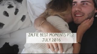 Zalfie Best Moments pt2  JULY 2016 [upl. by Danyette]