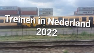 Treinen in Nederland 2022 [upl. by Akenor]