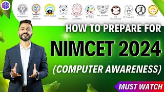 How to Prepare for NIMCET Computer Awareness Syllabus  Must Watch [upl. by Obala564]