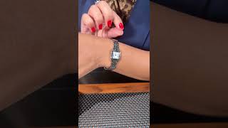 Cartier Panthere Mini Stainless Steel Ladies Watch WSPN0019 Review  SwissWatchExpo [upl. by Ninon]