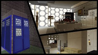 First Doctors TARDIS Built in MINECRAFT  100 SurvivalFriendly [upl. by Noirad]