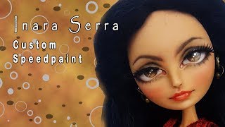 OOAK Firefly Inara Serra Custom Speedpaint Video [upl. by Odlaumor509]