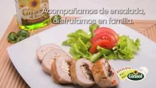 Receta Enrollado de Pollo con Higos [upl. by Hadias]