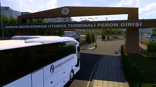 Ets2  150  İYİGÜN ÇARŞAMBA TURİZM  Travego 16 SHD  Oyuncuyusbismap v14 Erken Erişim [upl. by Uaerraj]