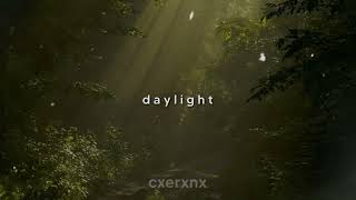 david kushner  daylight slowed  reverb [upl. by Patricia]