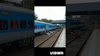 Newly LHB kannur jan shadabdi express with lalaguda wap7 39267 wap7 [upl. by Chloras]