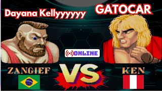 Street Fighter II Champion Edition Dayana Kellyyyyyy VS GATOCAR [upl. by Sada]