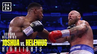 Anthony Joshua vs Robert Helenius Fight Highlights [upl. by Yalcrab575]