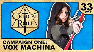 Reunions Part 2  Critical Role VOX MACHINA  Episode 33 [upl. by Cindee]