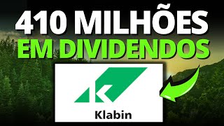 AGORA É OFICIAL NOVO ANÚNCIO DE DIVIDENDOS DA KLABIN KLBN3 KLBN4 e KLBN11 [upl. by Claud]