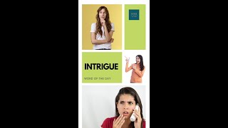 How To Pronounce Intrigue  Meaning  Pronunciation [upl. by Yknip]