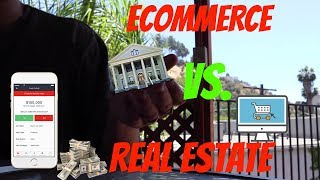 Ecommerce amp Dropshipping Vs Wholesaling Real Estate – Which Passive Income Is Best [upl. by Pinelli]