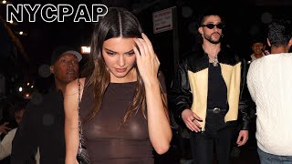 Kendall Jenner and Bad Bunny Enjoy Date Night at Carbone in New York Amid New Romance [upl. by Soloma]