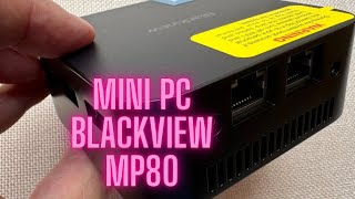 MINI PC BLACKVIEW MP 80 SORPRENDE [upl. by Nylrehc958]