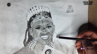 DRAWING MISS TOURISM LAIKIPIA 2425 murryarts [upl. by Jandy733]