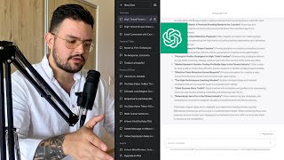 Cómo usar ChatGPT para investigar a tu nicho y crear ofertas high ticket [upl. by Burty914]
