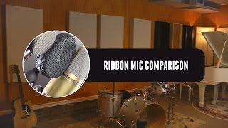 Coles 4038 4040 4030L Ribbon Mic Comparison ZenPro Audio [upl. by Elvie]