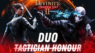 Divinity Original Sin 2 DUO TACTICIAN HONOUR PERMADEATH DIFFICULTY ACT 1 Part 1 2K FULL Game  PC [upl. by Annirak]