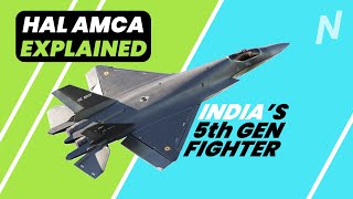 HAL AMCA Explained  Indias 5th Generation Fighter Jet 2021 [upl. by Trellas]