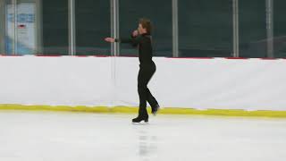 Andriy Kratyuk  Senior Men Short Program  2025 Pacific Coast Sectional Singles Final [upl. by Navillus]