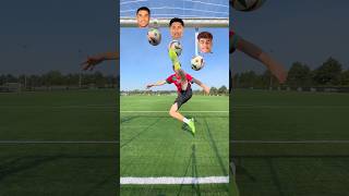 PRO FOOTBALLER HEIGHT KICK CHALLENGE [upl. by Lexerd231]