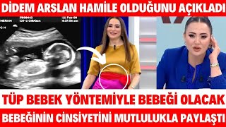 DİDEM ARSLAN HAMİLE OLDUĞUNU ÖĞRENDİ VE BEBEĞİNİN CİNSİYETİNİ AĞZINDAN KAÇIRDI KOCASI AŞK SEDA SAYAN [upl. by Ahsienom]