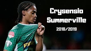 Crysencio Summerville  Season Highlights  20182019 [upl. by Weinreb]