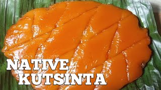 NATIVE KUTSINTA  Kutsinta sa Bilao  Kutsinta Recipe  How to cook Kutsinta [upl. by Schreiber]