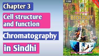 chromatography class 11 Biology Chapter 3 Cell structure and function [upl. by Benny]