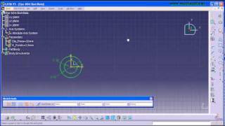 CATIA V5 desde cero Ejer 04 Sket Biela YouTube [upl. by Anastasia860]