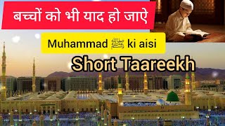 Humare pyare Nabi Muhammad ﷺ ♥️ short history islamichistorymuhammadﷺ [upl. by Pirzada]