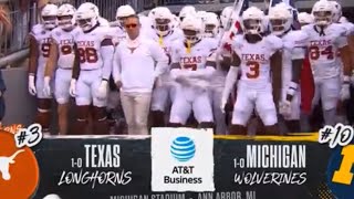 Texas vs Michigan CFB On FOX IntroTheme  College Football 2024 [upl. by Agnot965]