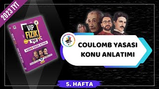 Coulomb Kuvveti Konu Anlatımı  2023 TYT Fizik KAMPI [upl. by Ranit]