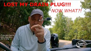 Lost my boats drain plug and flooded my boat Now What [upl. by Ostler]