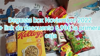 Degusta box Noviembre 2022  link de descuento 699 [upl. by Ekihc498]