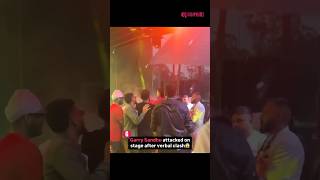 Garry Sandhu attacked on stage after verbal clash 😨 GarrySandhu Australia AustraliaTour [upl. by Phillis]