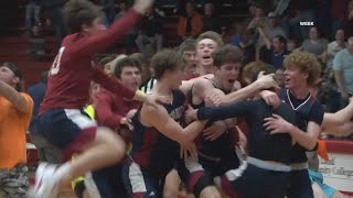 Waterloo Gibault heads to state after wild buzzerbeater finish [upl. by Sarat]