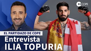 Entrevista a ILIA TOPURIA quotGANARÍA a MCGREGOR en el PRIMER ASALTOquot  El Partidazo de COPE [upl. by Siroval]