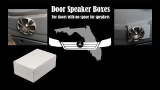 CarVan Door Speaker Boxes [upl. by Hoagland]